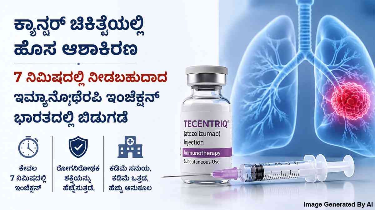 ಕ್ಯಾನ್ಸರ್ ಚಿಕಿತ್ಸೆಯಲ್ಲಿ ಹೊಸ ಆಶಾಕಿರಣ