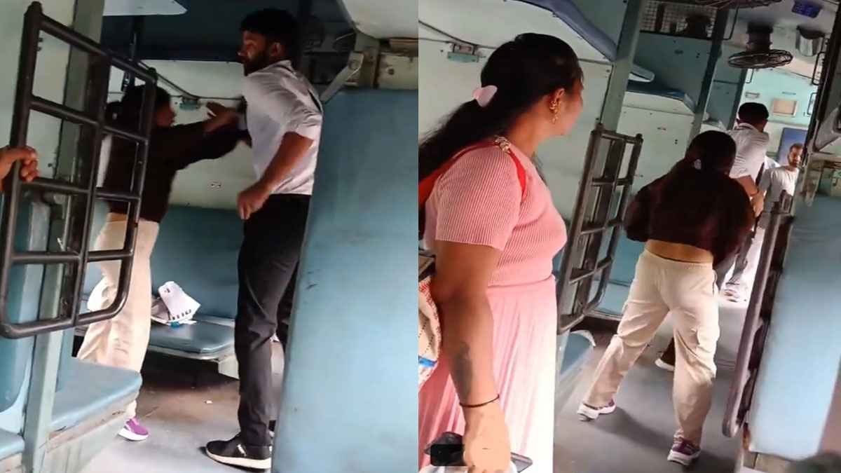 ರೈಲಿನಲ್ಲಿ ಟಿಕೆಟ್ ಕೇಳಿದ ಟಿಟಿಇಗೆ ಯುವತಿ ಮಾಡಿದ್ದೇನು ಗೊತ್ತೇ?