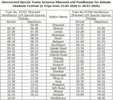 Time Table
