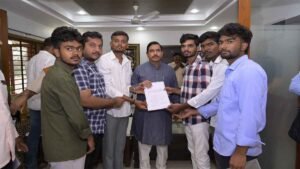 ಕೃಷಿ ಇಲಾಖೆಯ ನೇಮಕಾತಿ ರದ್ದುಪಡಿಸಲು ಆಗ್ರಹಿಸಿ ವಿದ್ಯಾರ್ಥಿಗಳ ಮನವಿ
