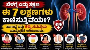 ಕಿಡ್ನಿ ಸಮಸ್ಯೆಯ ಮುನ್ನೆಚ್ಚರಿಕೆ
