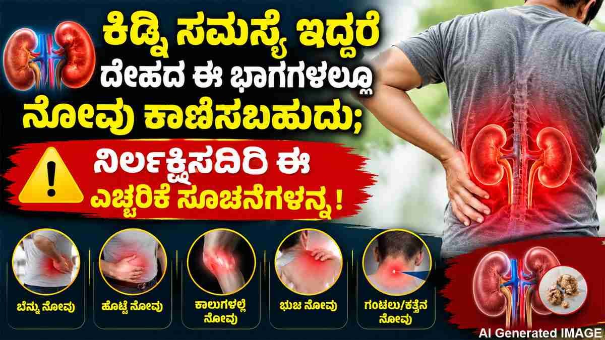 ಕಿಡ್ನಿ ಸಮಸ್ಯೆ