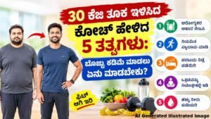 ಬೊಜ್ಜು ಕಡಿಮೆ ಮಾಡಲು ಏನು ಮಾಡಬೇಕು?